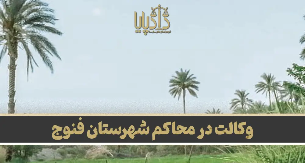 بهترین وکیل فنوج